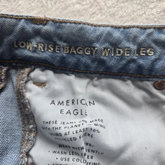 American Eagle Light Blue Women's Jeans - Picture 8 of 9